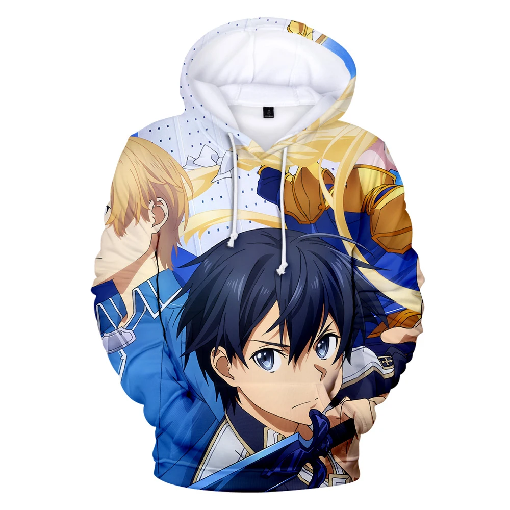 Alicization 3D Gedrukt толстовки Vrouwen/Mannen Lange Mouw Hoody Горячие koop Populaire уличная Толстовка на