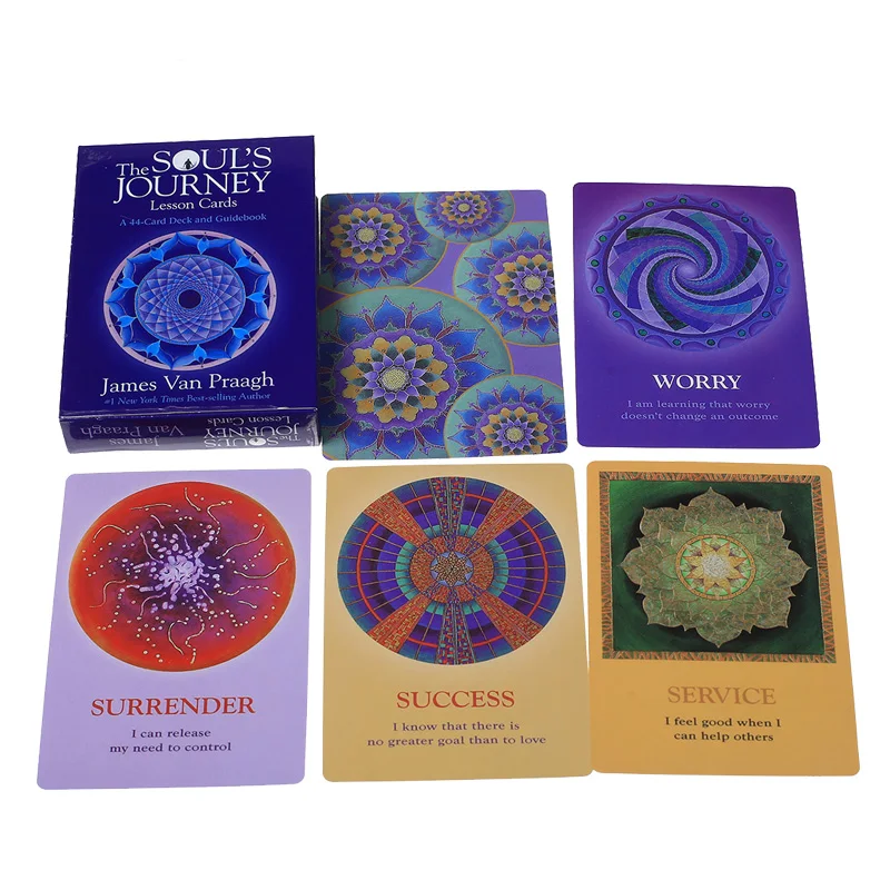 

The Soul's Journey Lesson Cards Deck and Guidebook Cards By James Van Praagh Soulful Wisdom And Guidance
