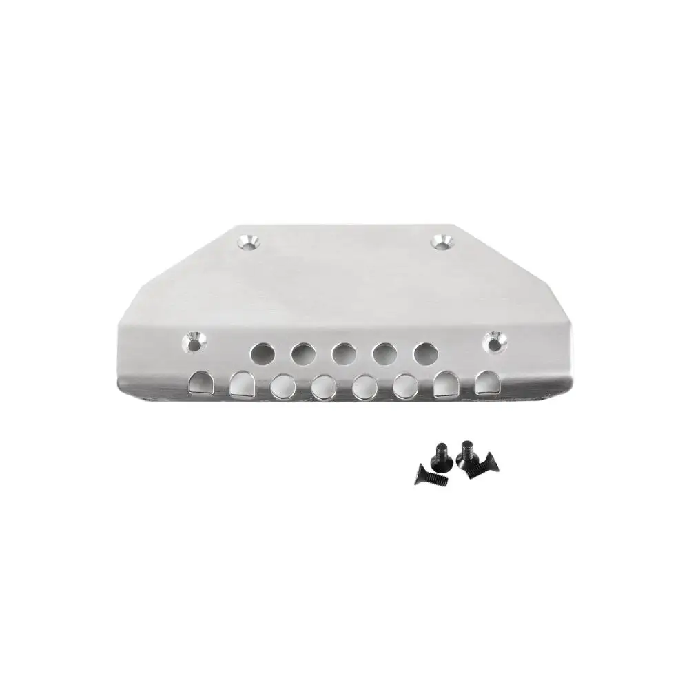 Нержавеющая сталь TRX4 Передняя шасси Броня защитная пластина для 1/10 RC Гусеничный