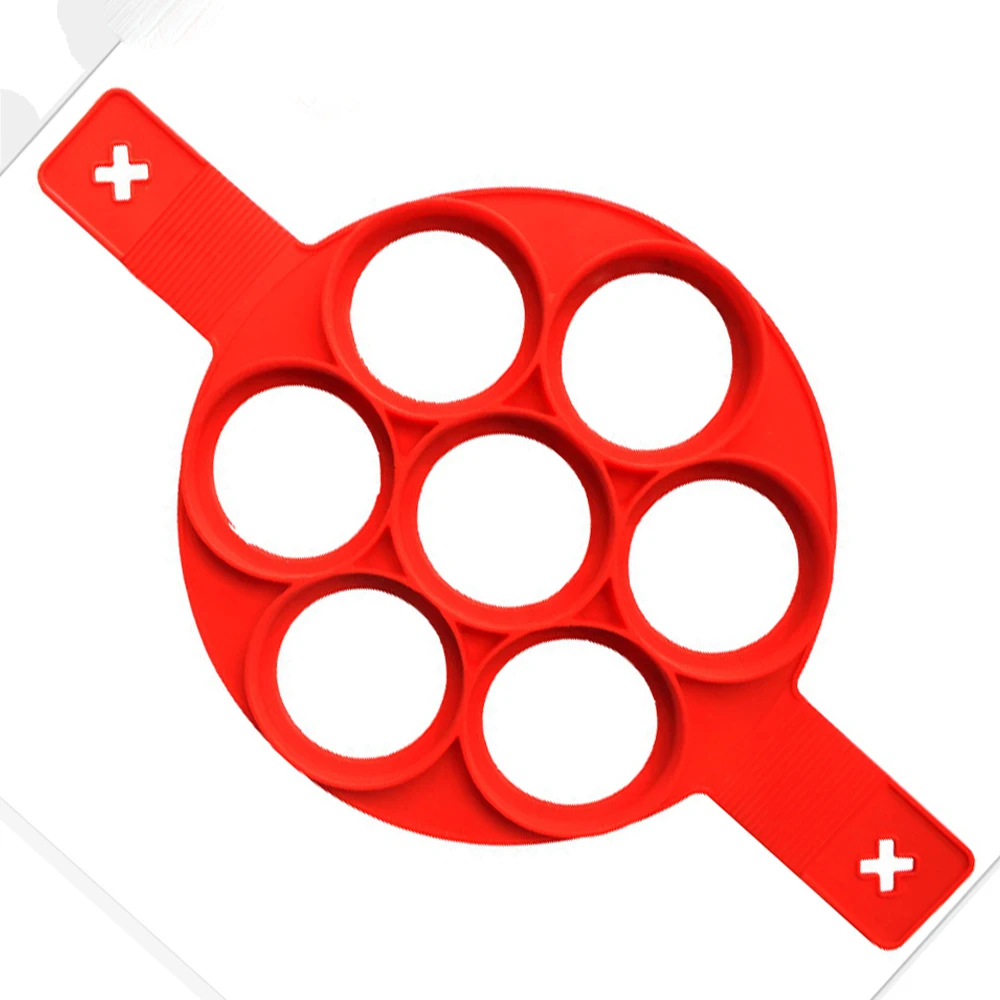 Антипригарная силиконовая форма для яиц пищевого класса Круглый инструмент