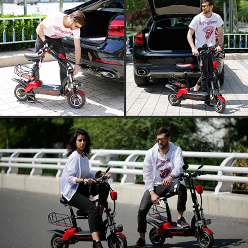 Мини Электрический велосипед рама электрического велосипеда из углеродистой