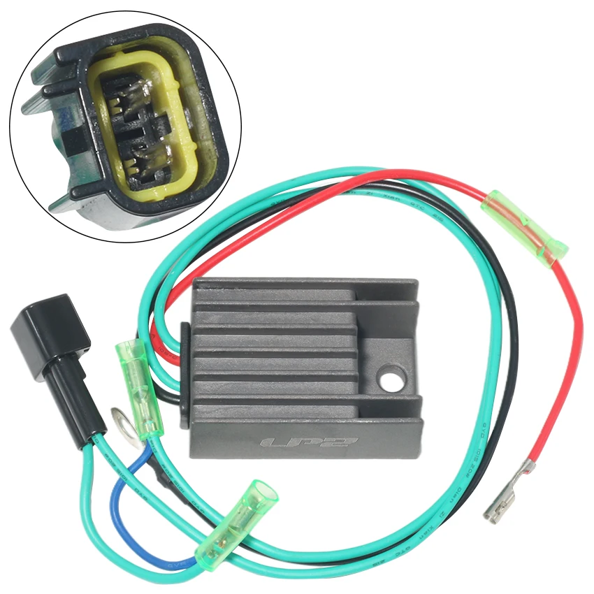 

Выпрямитель регулятора напряжения мотоцикла для Yamaha 40HP C40 TS/LR 40 TL/UL(H)R ML/ULH 40V EOS EOL 40Y M(E/T/H/O)S/ 6H2-81960-10