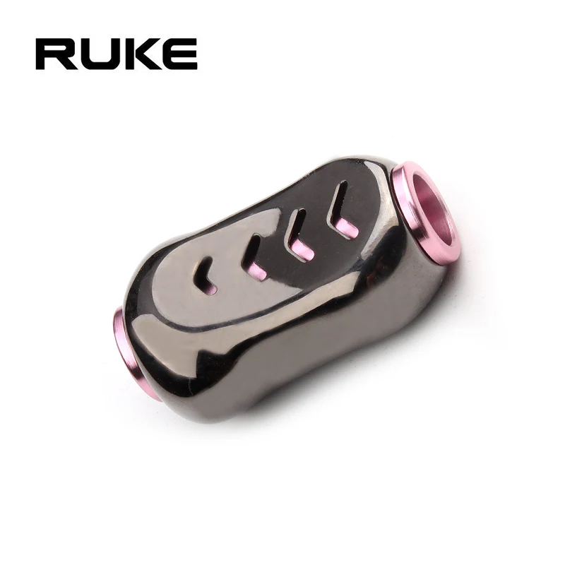 gray pink Ruke дизайн сплав ручка костюм для Daiwa и Shimano 35 мм 8,8 г подходит 7x4x2,5 подшипник очень красивый DIY Аксессуары - Цвет: gray pink