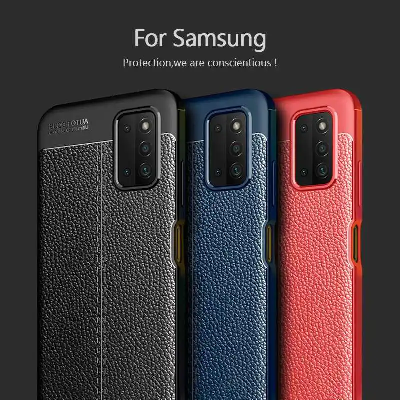 

Shockproof Soft Case For Samsung Galaxy A03s A02s A21s A50s A40s A30s A20s A10s Phone Case Cover