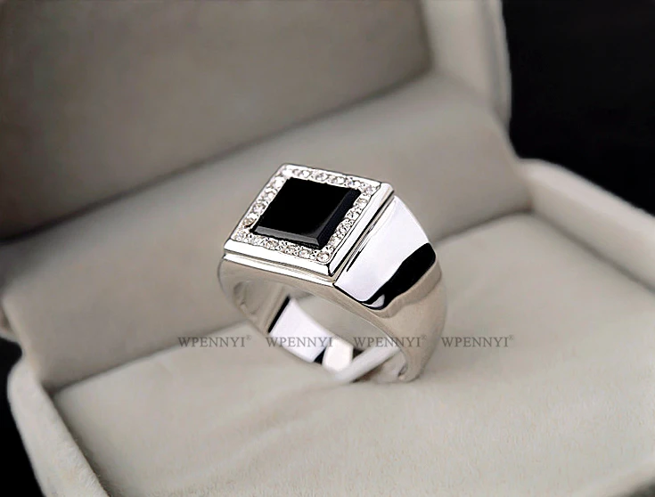 Высокое качество супер 3.5ct обручальные Серебряные Кольца цвет 10 мм сверкающий прозрачный кубический цирконий Кристалл Женское Обручальное кольцо