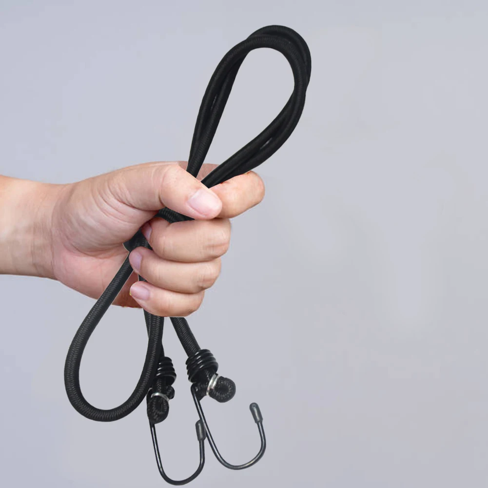 

1.2m Outdoor Camping Hiking Bungee Rope Elastic Luggage Tent Kayak Boat Cord Durable Camping Portable Outdoor Elements