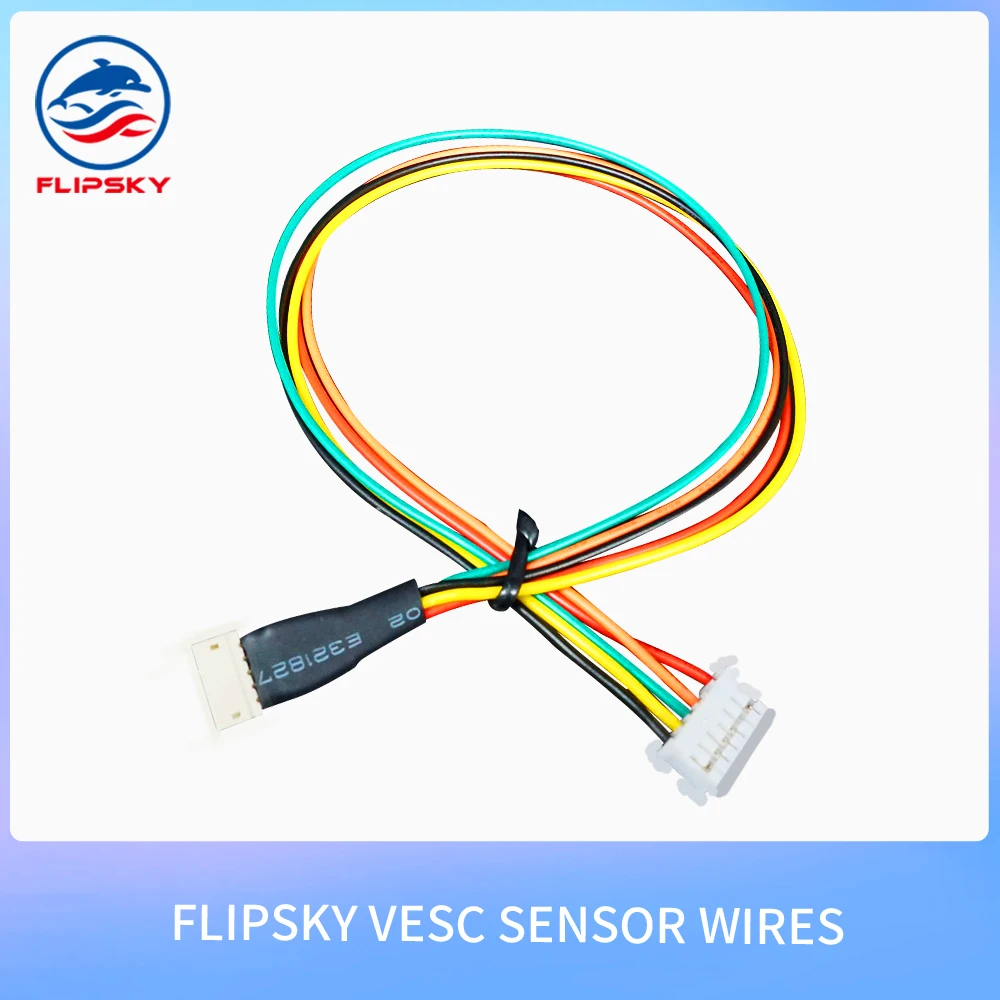 

Провода датчика FLIPSKY VESC для электрического скейтборда, проводной разъем 6-контактный/5-контактный для двигателей