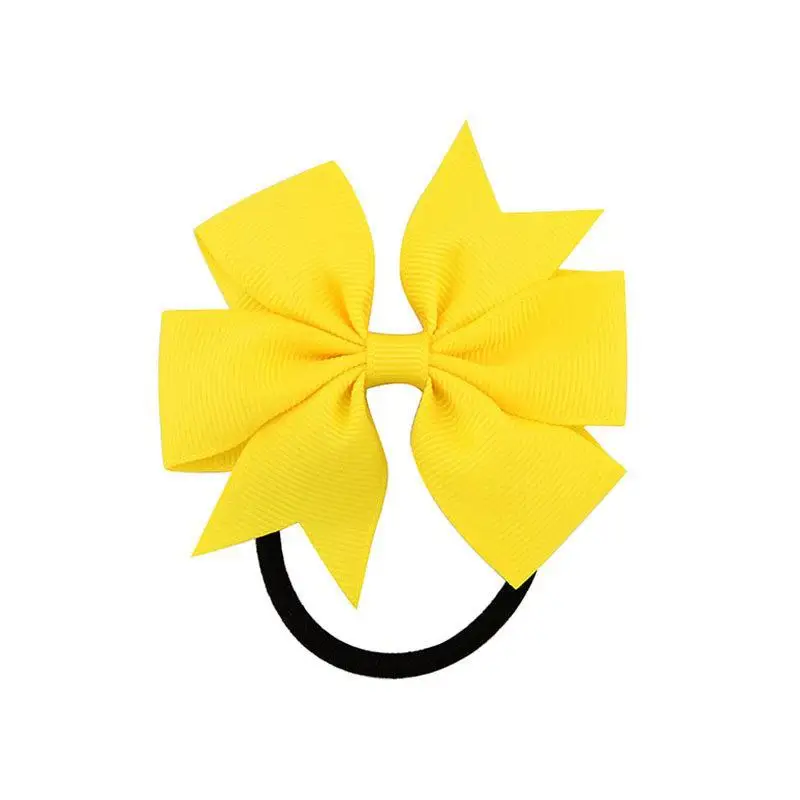 

Fashion Hair Bowknot Hair Rope Ribbon Satin Headwear Girls Ponytail Headband