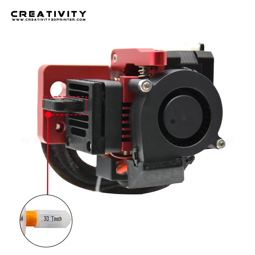 Горячий полностью металлический экструдер MK8 с прямым приводом комплект