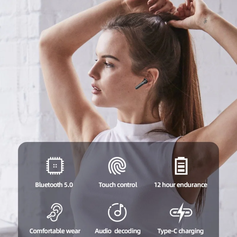 구매 Buds 무선 이어폰 이어폰 OnePlus 공식 매장 TWS Bluetooth 5 고속 충전 IP55 For OnePlus 9 9Pro 9R 8T