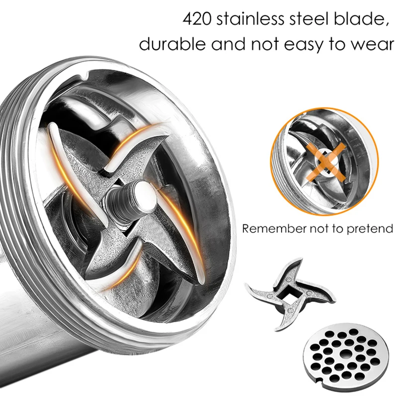 

Manual Meat Grinder & Sausage Noodle Dishes Handheld Making Gadgets Mincer Pasta Maker Crank Home Kitchen Cooking Tools