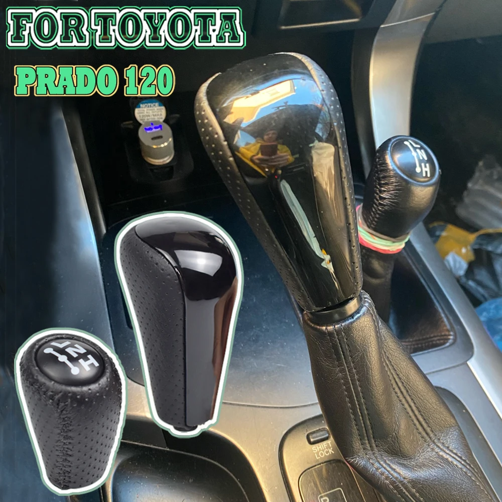 

Рычаг переключения передач для Toyota Prado 120 2003 2004 2005 2006 2007-2009 черного/деревянного цвета