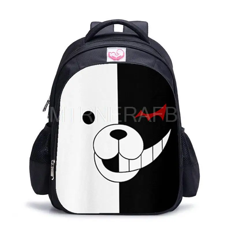 Рюкзаки Danganronpa Monokuma для мальчиков школьного возраста, школьные сумки для девочек, книжные сумки аниме, печать модных рюкзаков Mochilas.