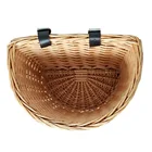 Велосипедная корзина, велосипедная сумка, Детский рюкзак для улицы, Экологически чистая ручная плетеная велосипедная корзина