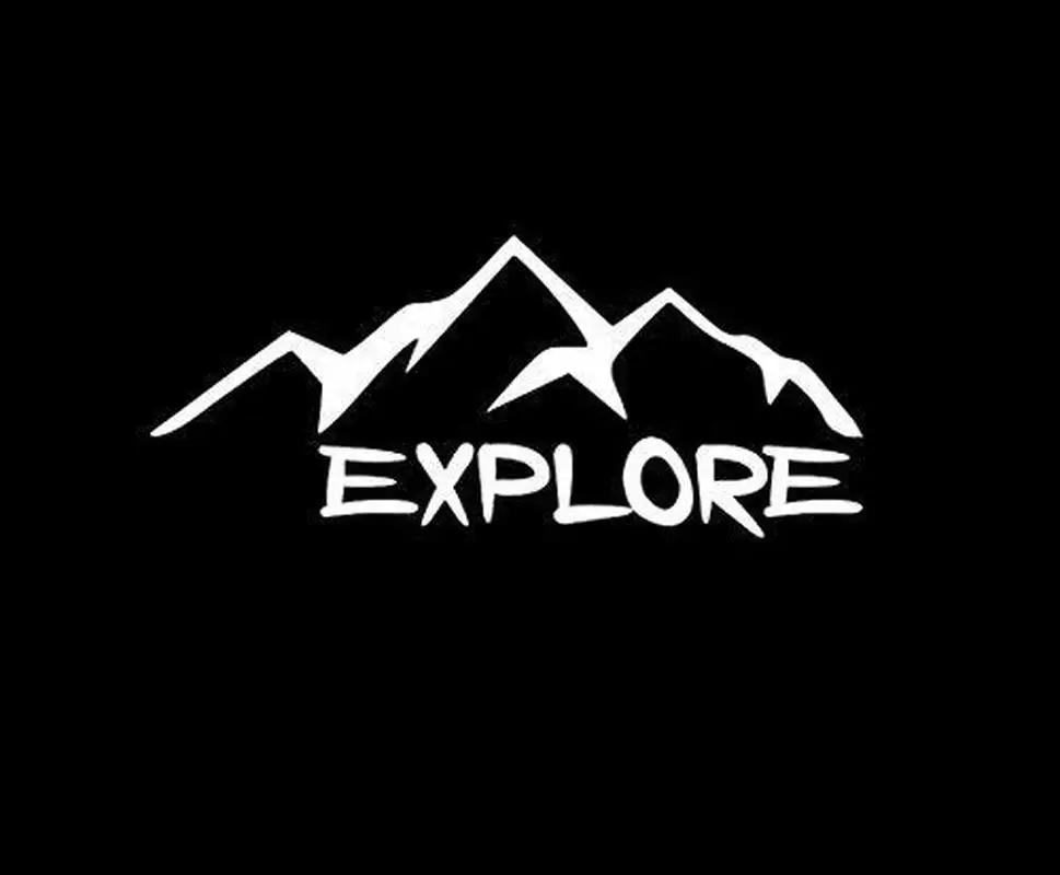 2"*6.5" Explore Hiking Camping Vinyl Decal Car Sticker | Автомобили и мотоциклы