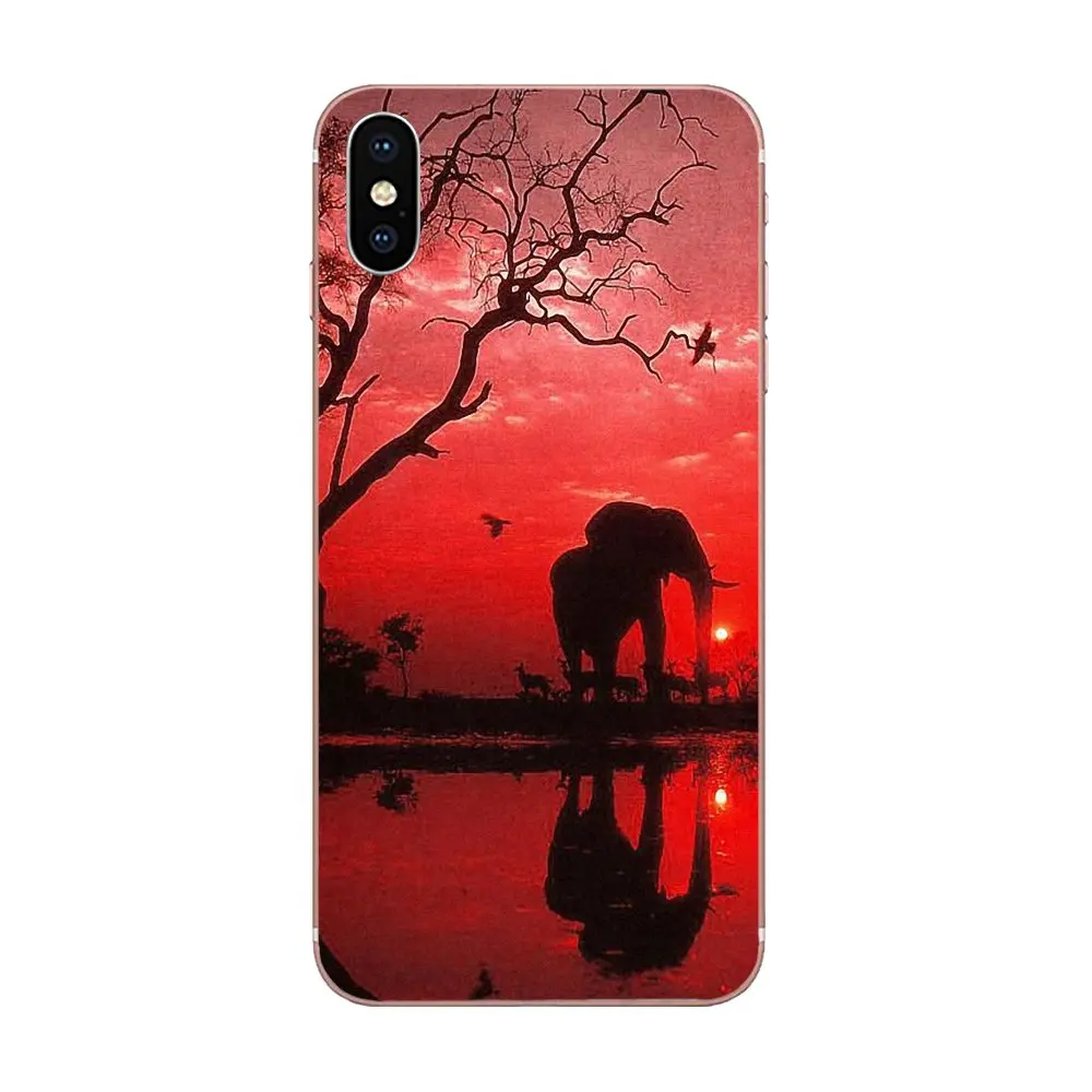 Закат лошадь Дерево Птицы Мягкий защитный чехол для Xiaomi Redmi Note 2 3 3S 4 4A 4X5 5A 6 6A Pro Plus |