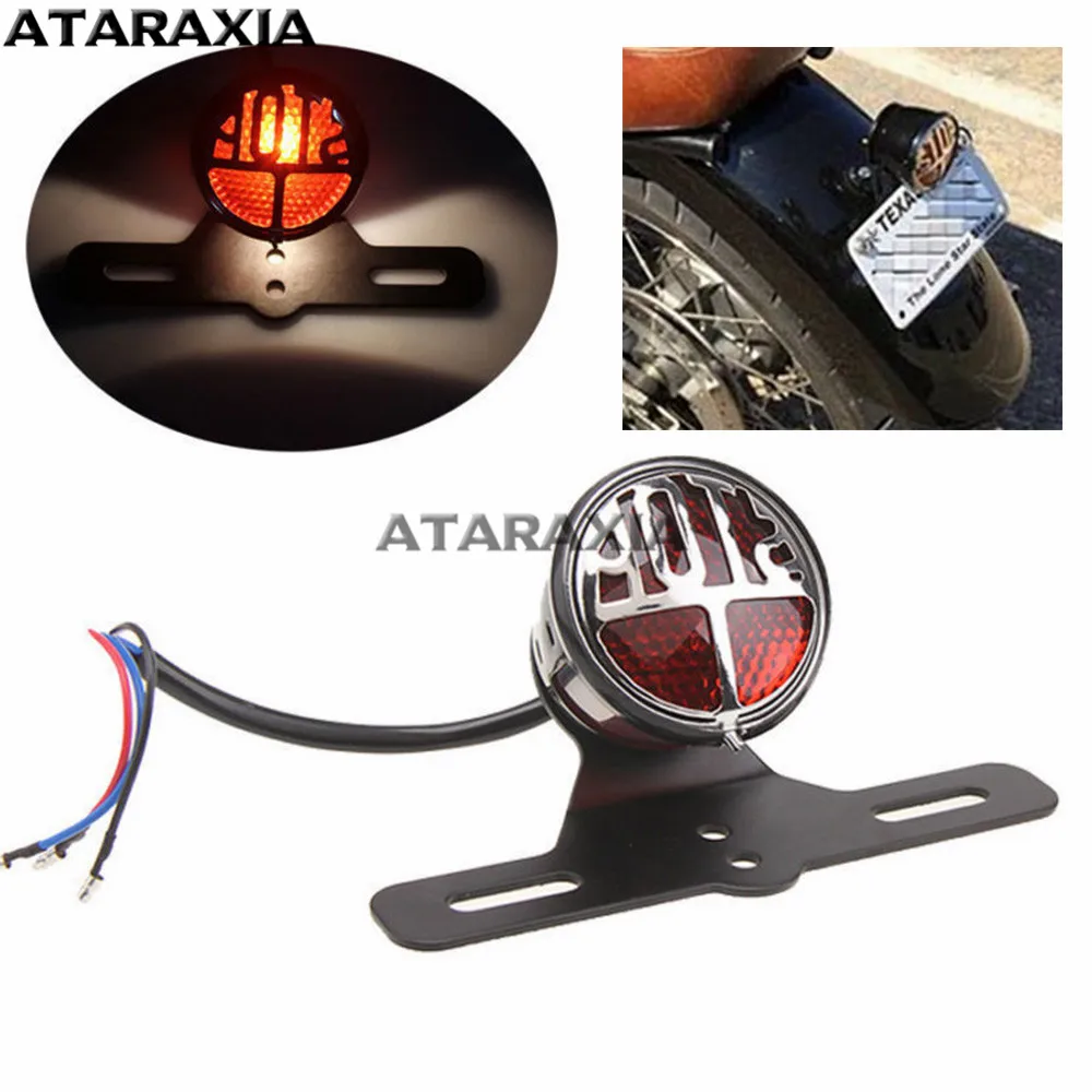 Велосипедный Ретро &quotстоп&quot Миллер задний светильник s номерной знак стоп для