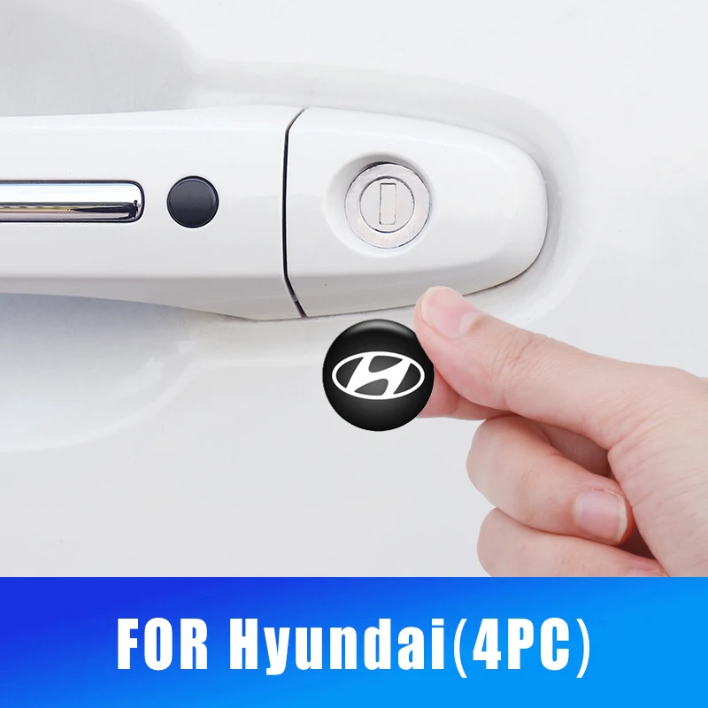 

4pc/set 20mm Car Stickers Door Shock Absorber For Hyundai Tucson I30 I20 I10 IX20 IX30 Ix35 Elantra Creta Santa Fe For Car Goods