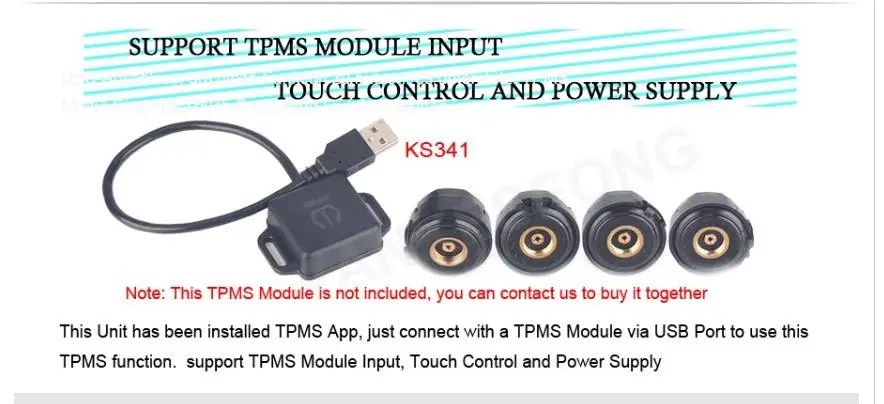 

USB TPMS module KS341