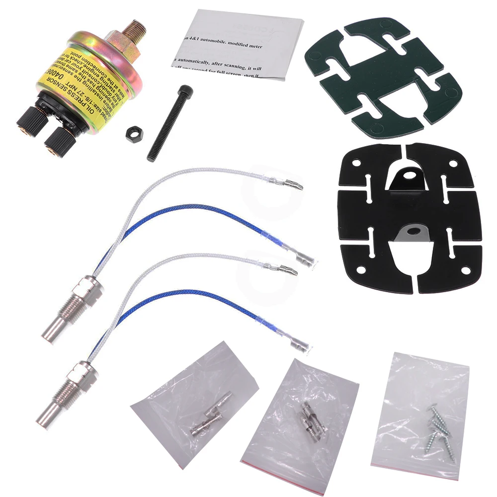 Автомобильный Тахометр 6 в 1 цифровой прибор для измерения температуры воды масла