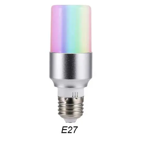 E27/B22/E14 WiFi умный светильник RGB многоцветный 6 Вт затемняющий светодиодный светильник совместим с Alexa Google home управление через приложение smart life - Комплект: E27