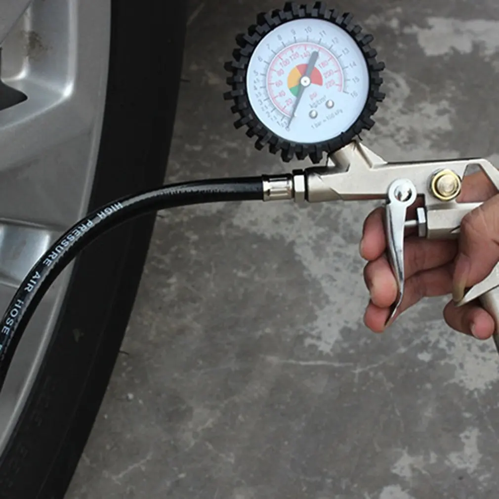 Многофункциональный инструмент для измерения давления в шинах автомобиля