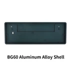 Алюминиевый корпус клавиатуры Keypro BG60 с ЧПУ, цветной металлический чехол для клавиатуры с батареей, чехол для механической клавиатуры DIY GH60 61 64