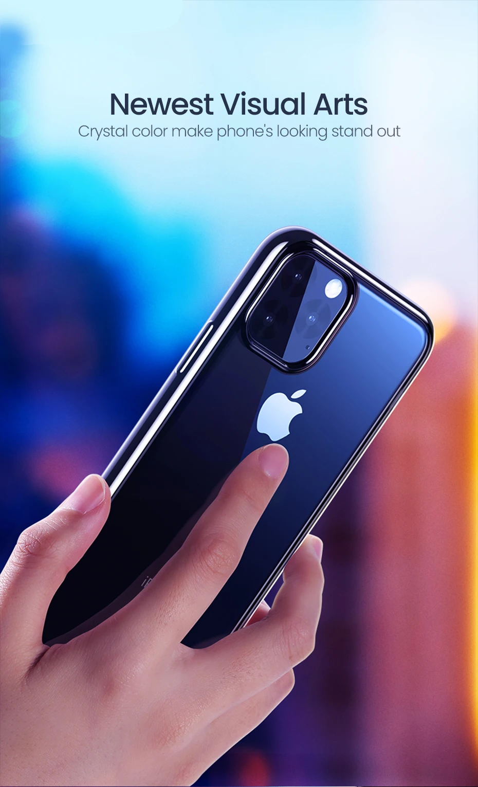 Ugreen чехол для iPhone 11 Pro Max новейший защитный чехол Роскошный ультра мягкий ТПУ задняя крышка для iPhone 11 Pro Max чехол