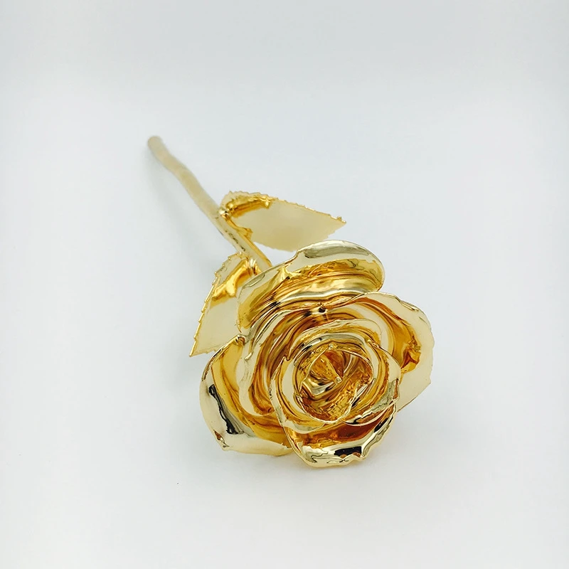 

24K Fully Gilded Roses Made of Real Roses the Best Gift for Her and A Great Gift for My Wife Golden Roses with Brackets