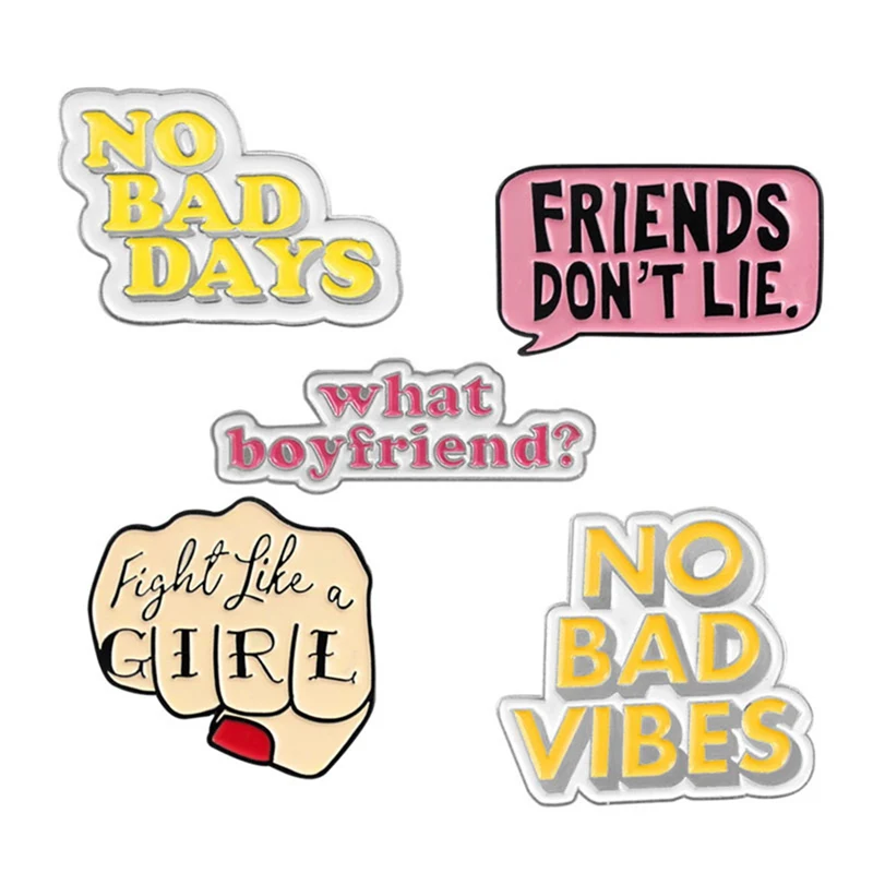 Женский креативный значок с буквенным сочетанием популярная брошь нагрудный