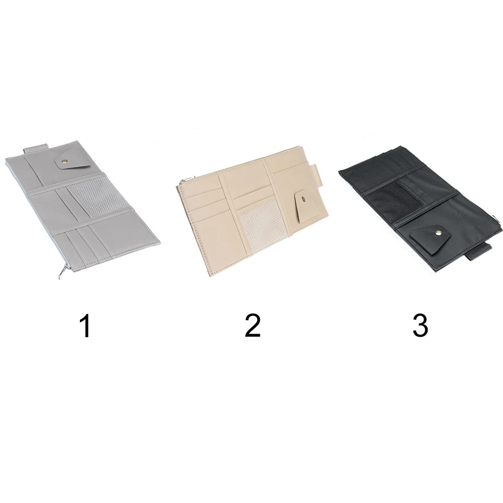 Пакет сумка ID солнцезащитный козырек зажим для автомобиля очки кредит хранения