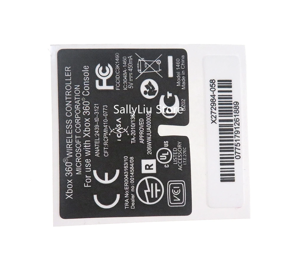 5 шт./лот задняя этикетка серийный наклейка лазерная для уплотнения Xbox360 xbox 360