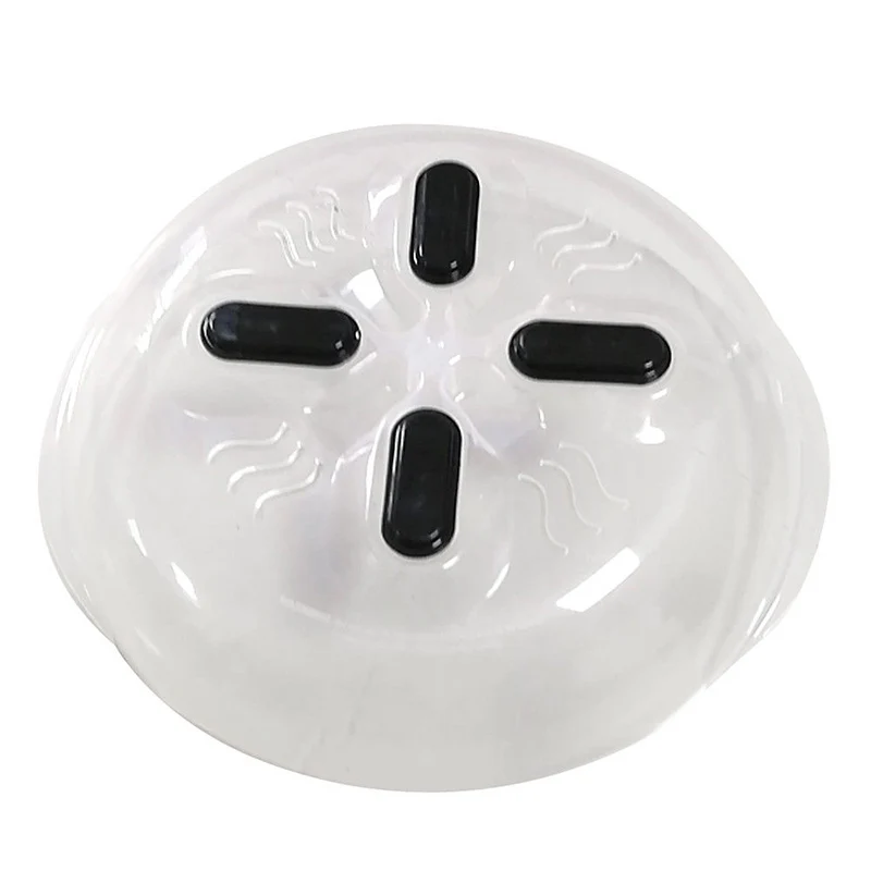 Магнитный крышка от брызгов микроволновки Magnet Food Splatter Guard Microwave Hover Anti-Sputtering Cover With Steam Vents Magnetic Lid Heat Resistant on.