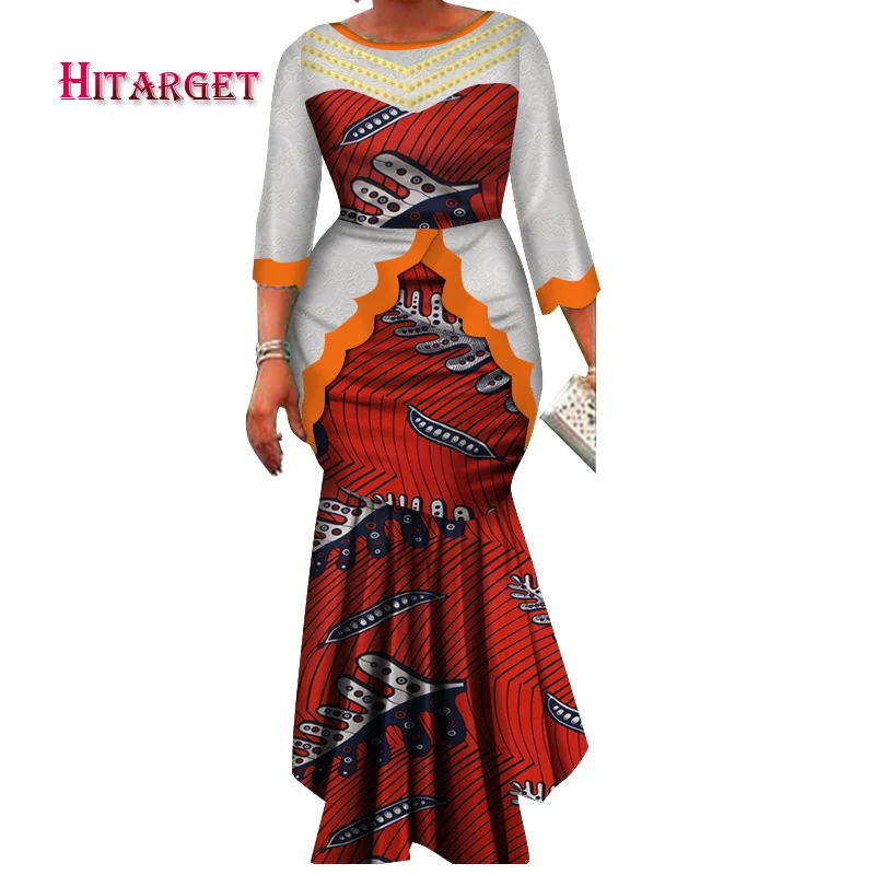 Женское платье туника в африканском стиле модель WY3366 большого размера 6xl на