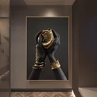 Плакаты и принты, холст для украшений, черные руки, современное искусство, картины для декора гостиной, настенные картины