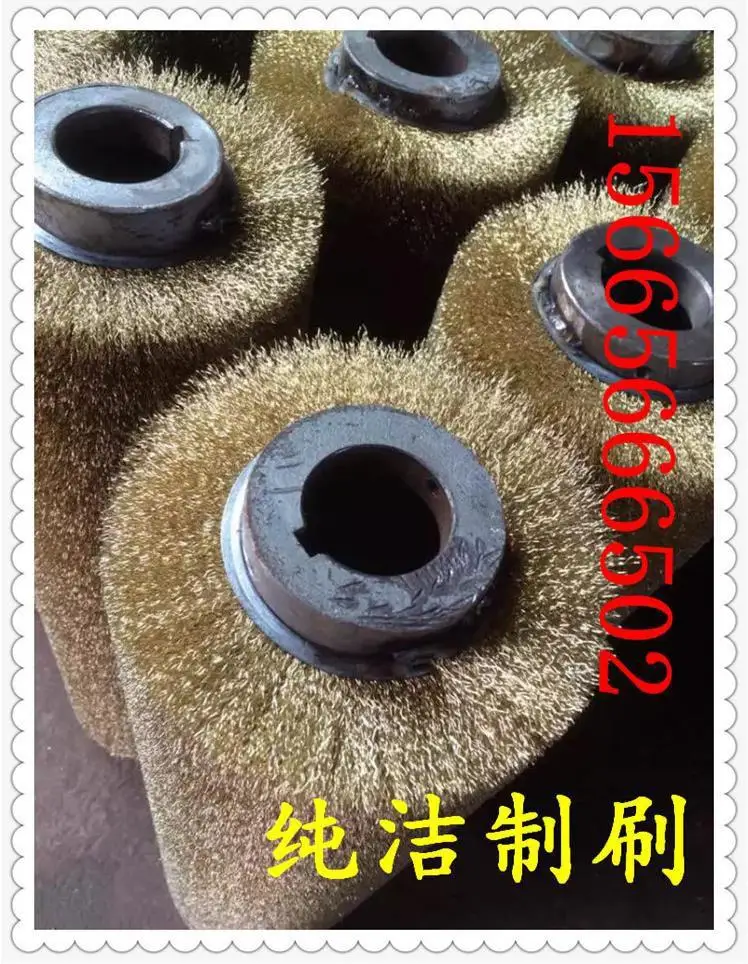 Рулон металлопроволочной щетки промышленный ролик для снятия заусенцев|Щетка| |