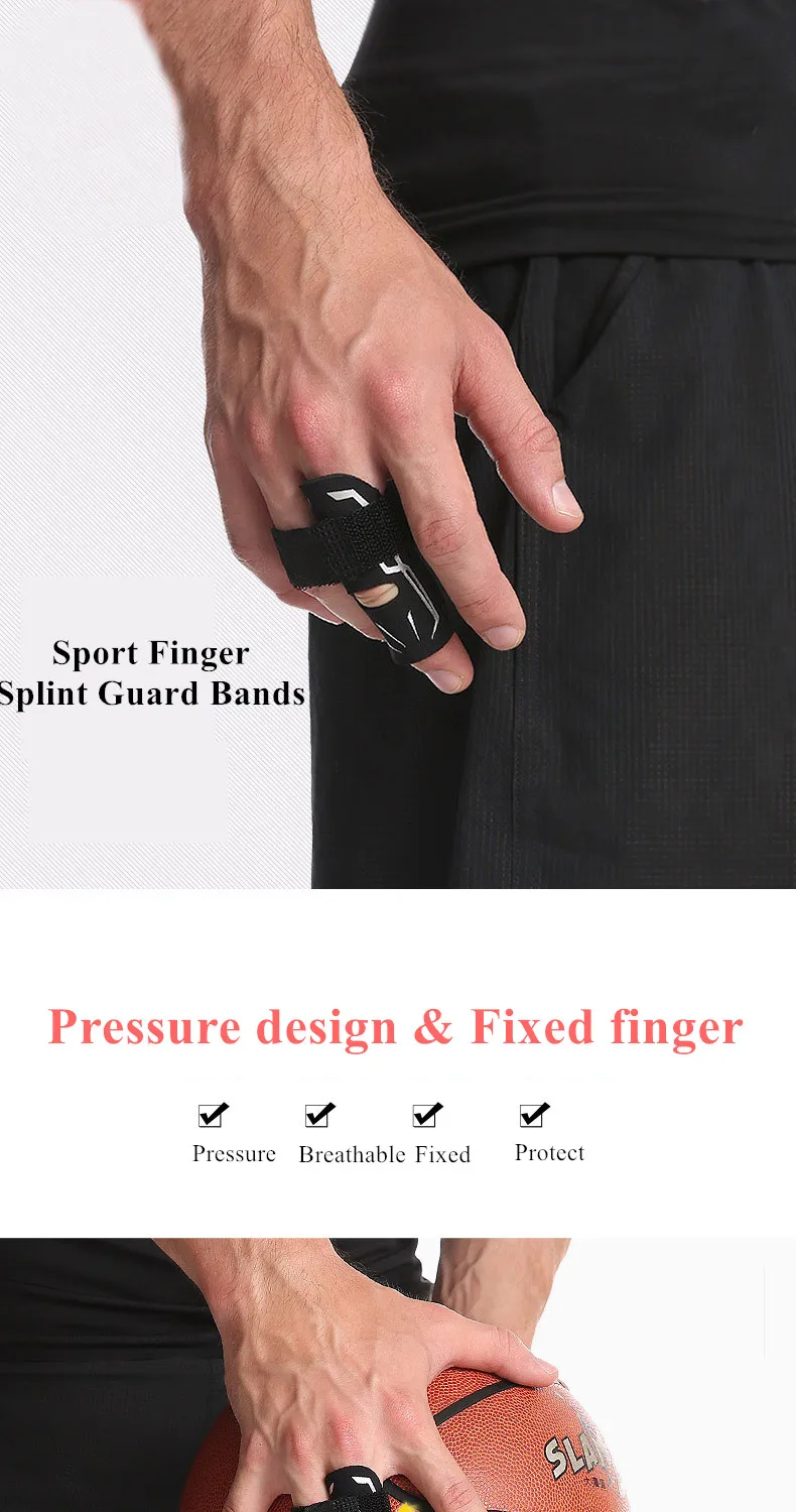 Finger Splint Guard Bands Compression Breathable Finger Sleeves for Basketball Stretchy Sports Aid Support Wrap Caps Protector