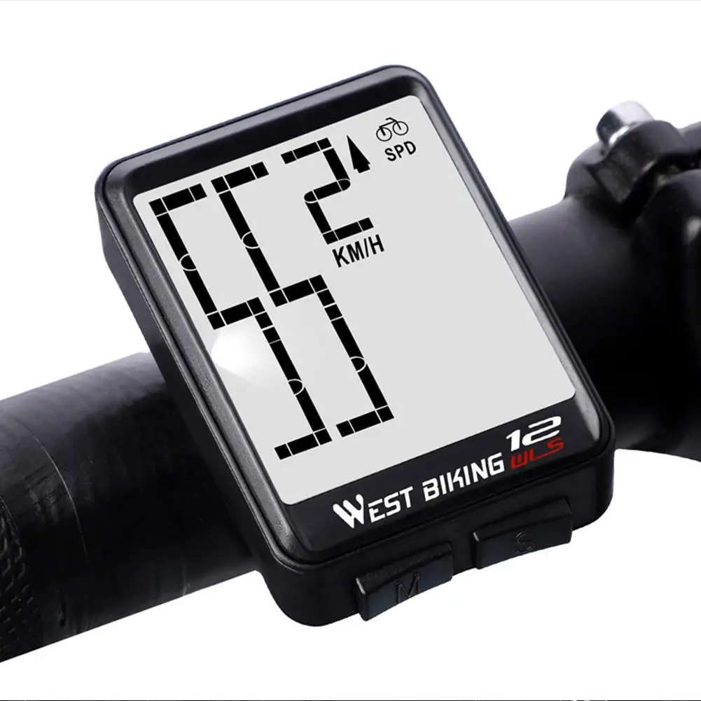 

Mountain Road Bike Computer Set Wireless Luminous Speedometer With Large Screen For Hiking Climbing Cycling Supplies