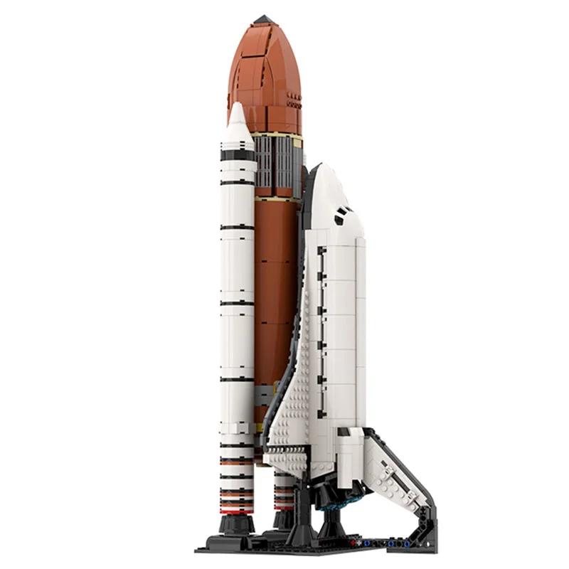 Moc toy to assemble space shuttle star assembly blocks compatible with high technology for children present | Игрушки и хобби