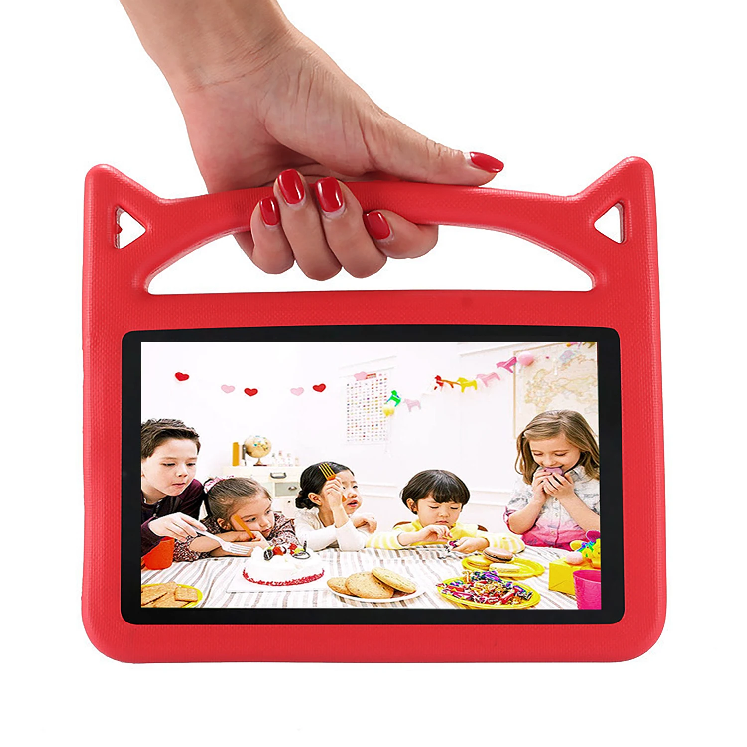 Модный износостойкий противоударный защитный чехол Besegad для детей подставка Amazon