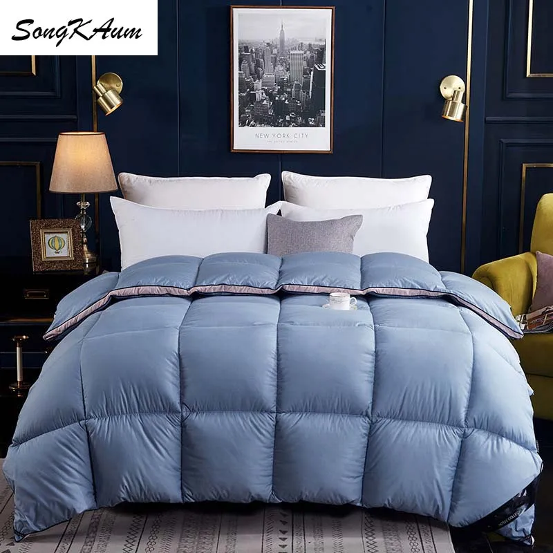 SongKAum 95% белый гусиный/утиный пух одеяло пятизвездочный отель трехмерные стеганые