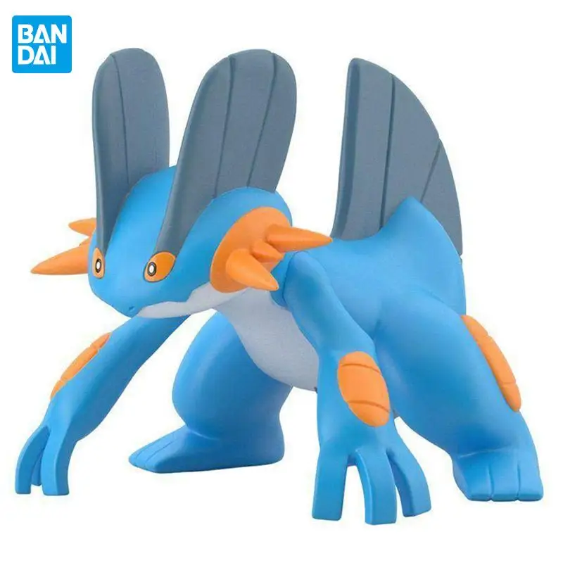 

Pokemon Figures Original Bandai Shokugan Scale World Hoenn Region Swampert 58285 Action Anime Figure Model Toys for Kids