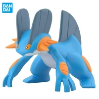 pokemon figures original bandai shokugan scale world hoenn region swampert 58285 action anime figure model toys for kids