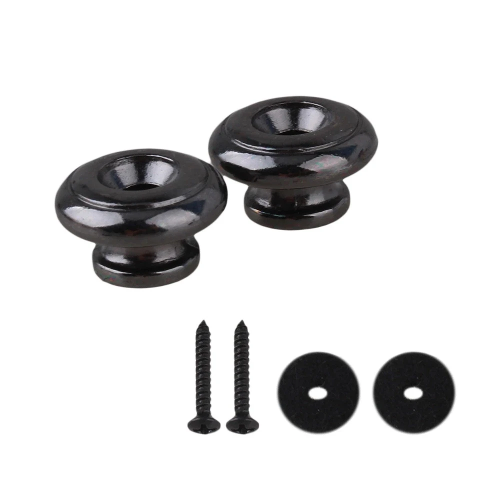 Хромированные медные фиксаторы для гитарных ремней кнопки пряжки дюйма