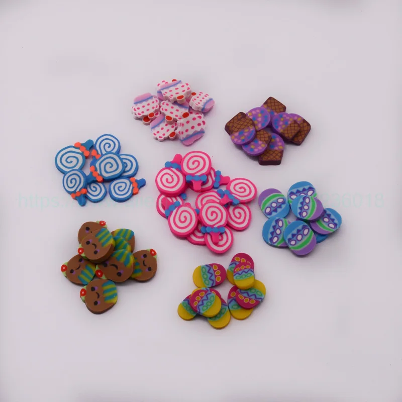 65 г пирожные форма мороженого полимерные глиняные ломтики посыпать для