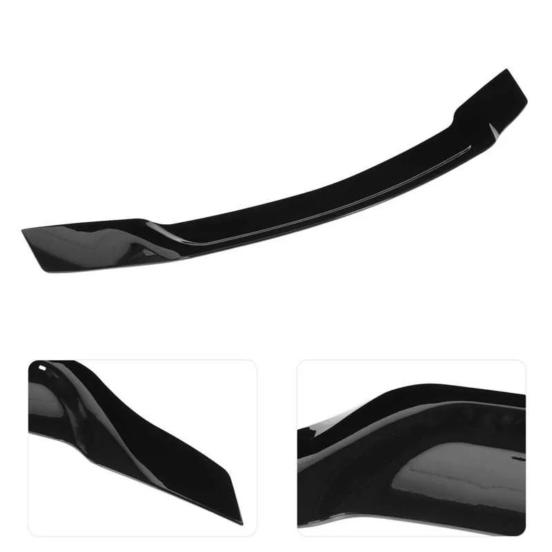 Глянцевый черный спойлер для багажника Duckbill подходит Mercedes Benz C Class W204 Sedan 2008 2014