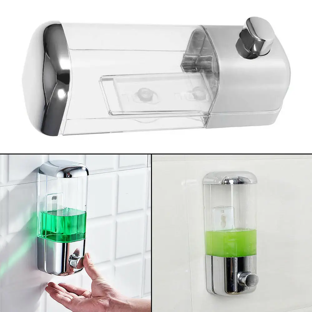 Настенный дозатор для мыла ванной комнаты душа лосьон шампунь жидкий СОП