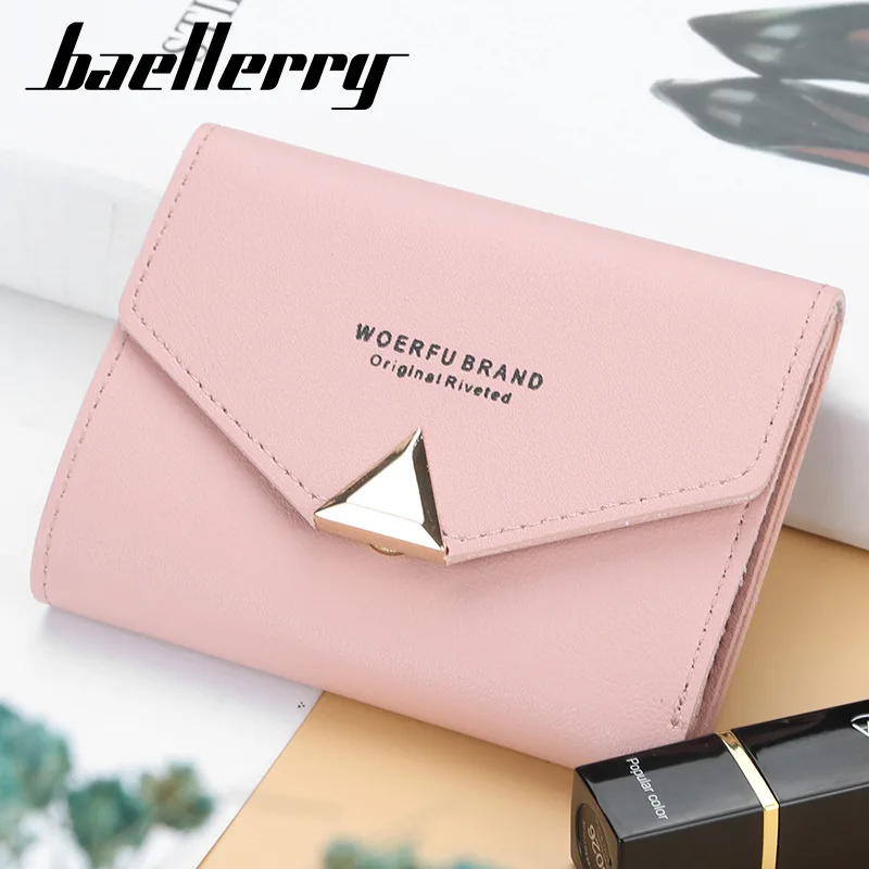 Женский короткий кошелек Baellerry клатч для телефона сумочка монет женская сумка