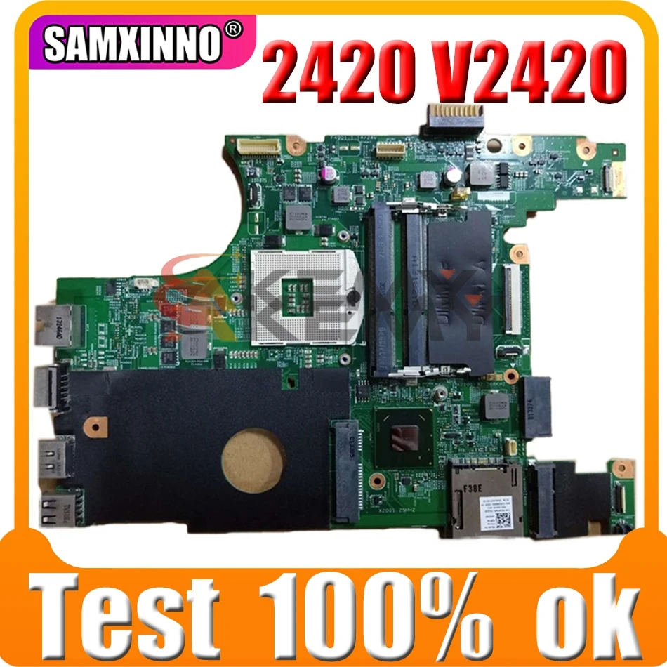 

Оригинальная материнская плата для ноутбука Dell Vostro 2420 V2420 3420 материнская плата CN-0K4FNR 0K4FNR 11281-1 SLJ8E