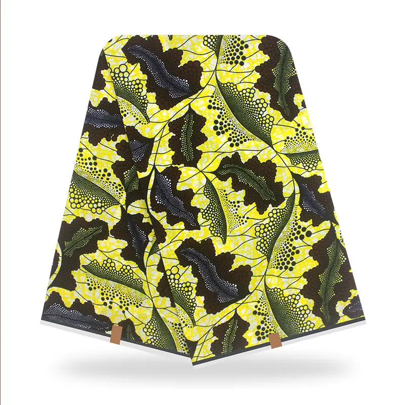 Высококачественная африканская ткань из 100% хлопка для свадебного платья с